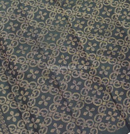 Half Mix - Pure Soft Silk Saree - VVPSS054