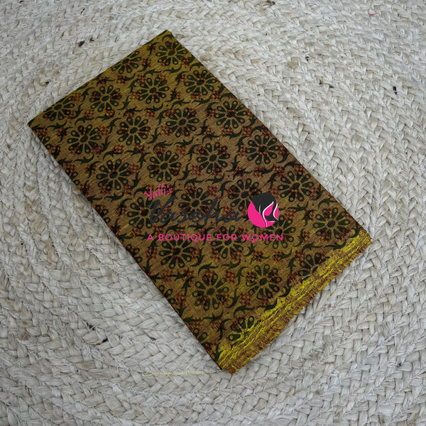 Blouse Bit - Pure Cotton - Self Bobby  Print - 1 mtr - VVBB001