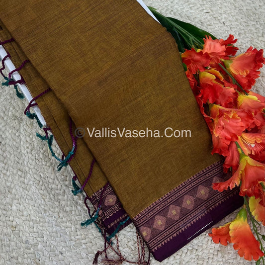 Dhaka Cotton Saree - VVDCS002