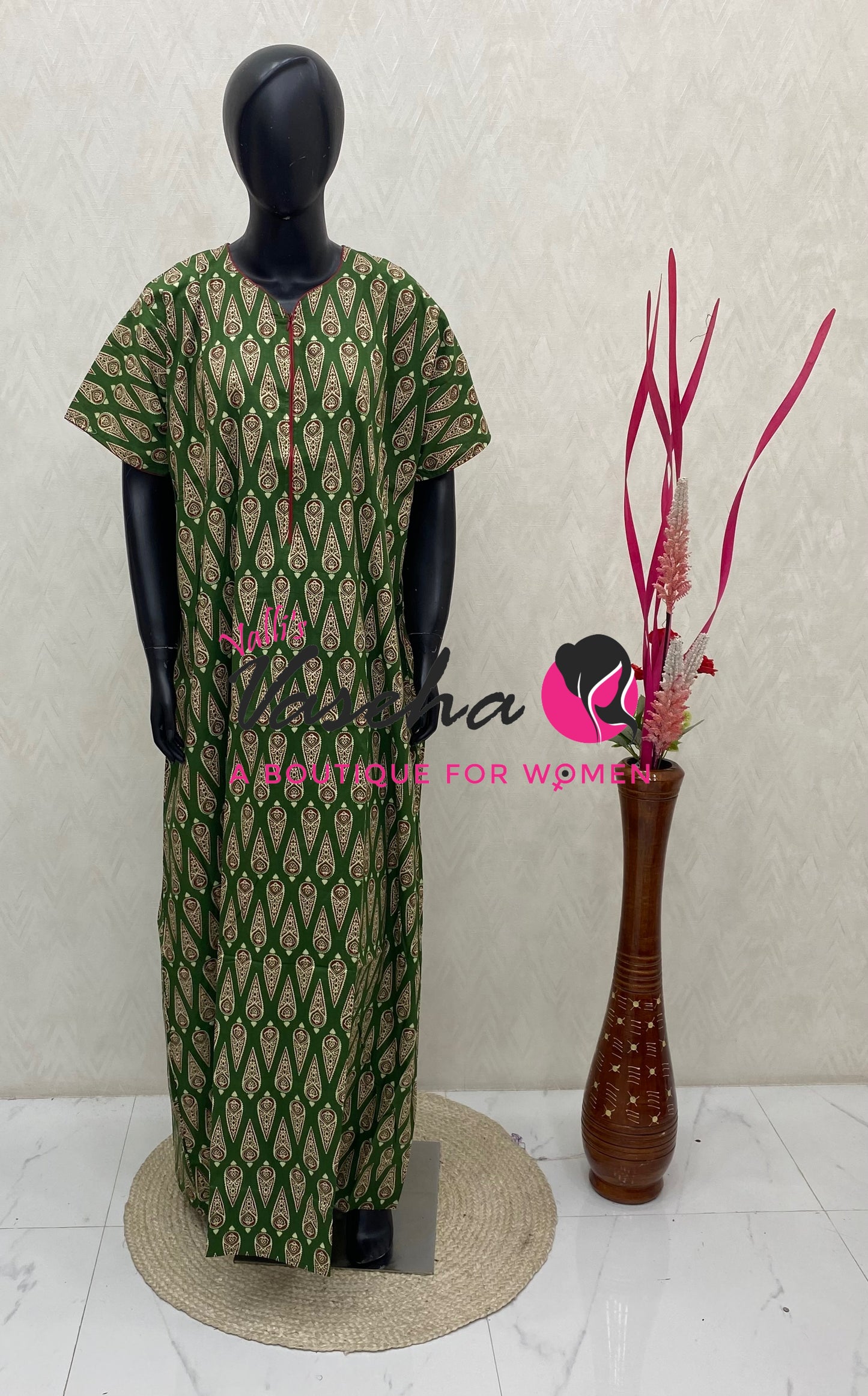 XXL Size - Nighties - Zip Nighties - VVJN001
