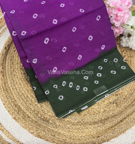 Pure Cotton Voile Saree | VVPVC005