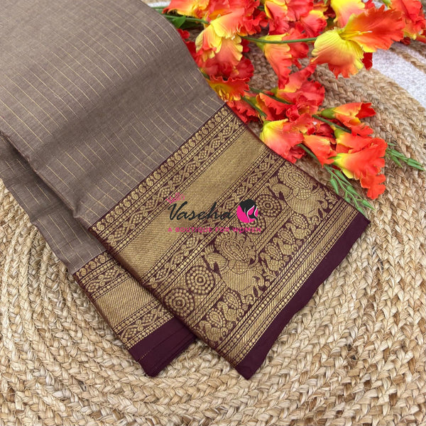 Premium - Kanchi Cotton Saree - VVKCS020
