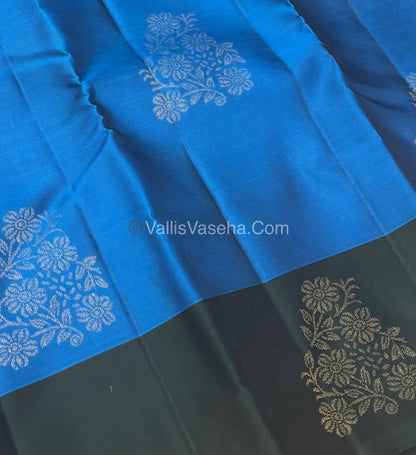 Half Mix - Pure Soft Silk Saree - VVPSS054