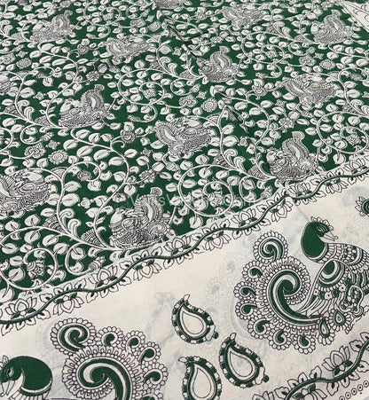 Pure Kalamkari Cotton Saree - VVPKC002