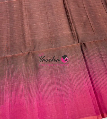 Pure Soft Silk Saree /Jute Duppion Silk - VVPJS001
