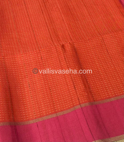 Semi Tussar Silk - Vairavoosi Design - VVSTS037