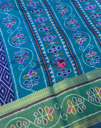 Semi Patola | Printed Silk Saree - Combo - VVSPS003