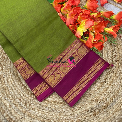 Kanchi Cotton Saree - VVKCS032