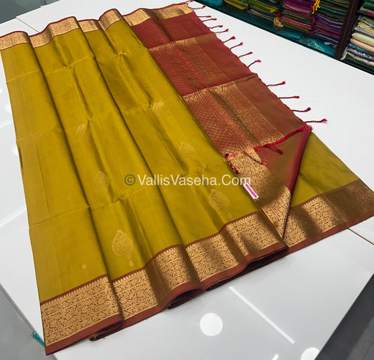 Pure Soft Silk Saree - Kanchi Border - VVPSS033