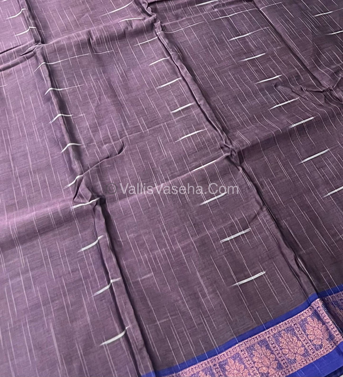 Dhaka Cotton Saree - VVDCS001