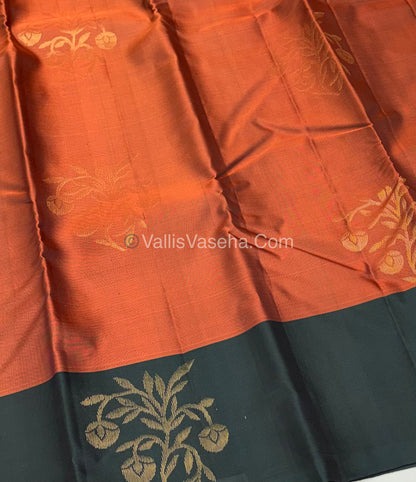 Half Mix - Pure Soft Silk Saree - VVPSS051