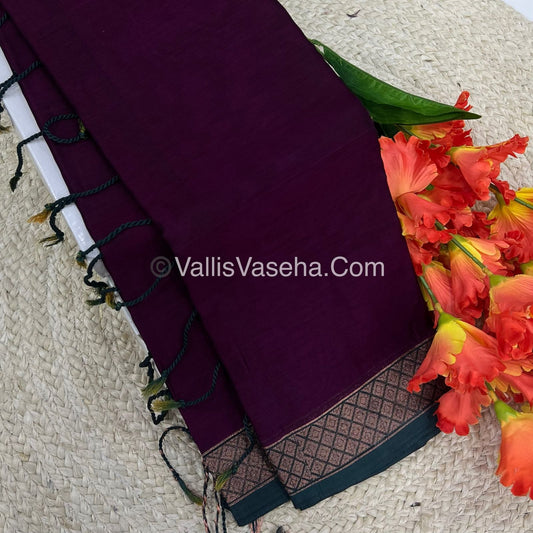 Dhaka Cotton Saree - VVDCS002