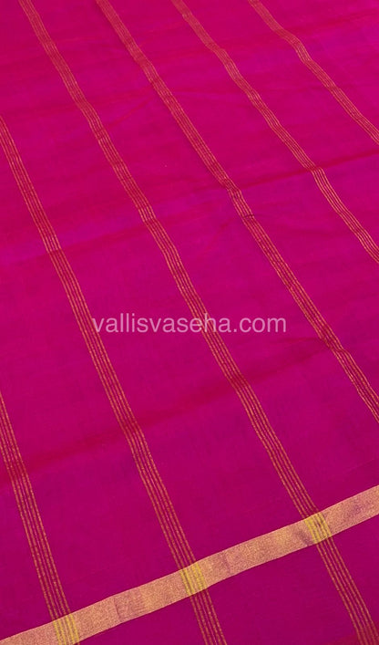 Pure Silk Cotton Saree - Nayanthara Checks - Pazhum Pazhamum Checks Design - VVPPSC01