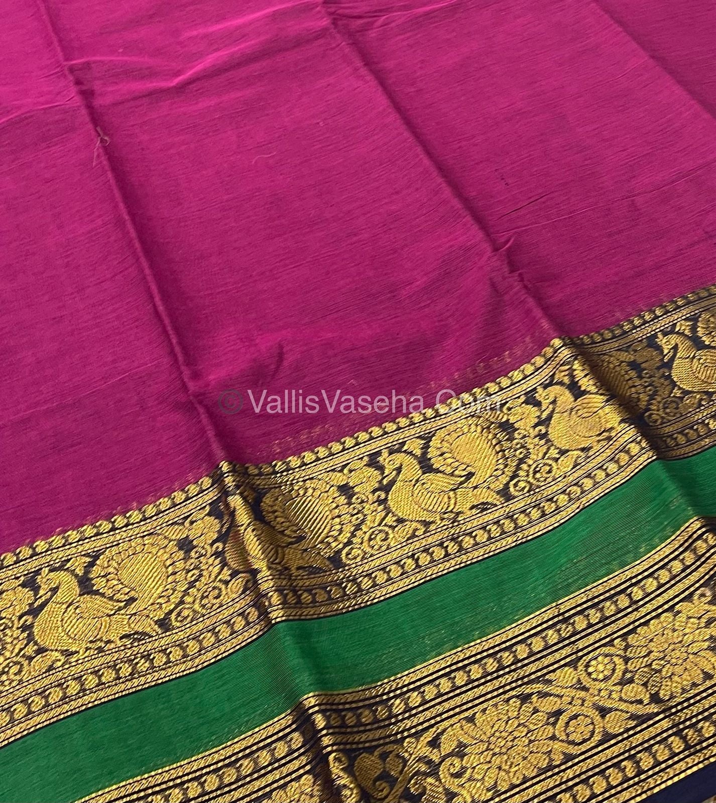 Kanchi Cotton Saree - VVKCS010