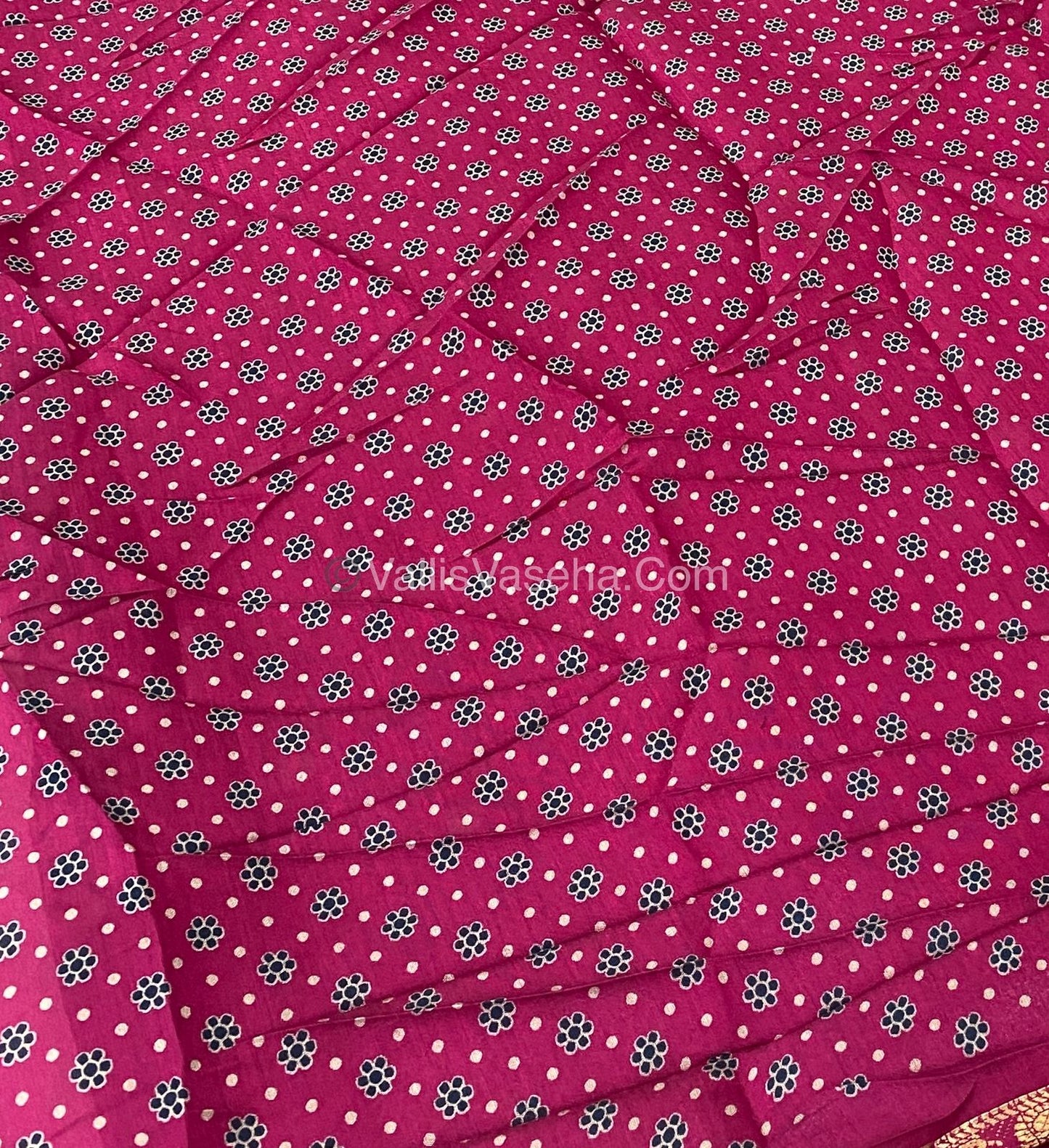 Mangalgiri Silk - Shibori Prints - VVMS002