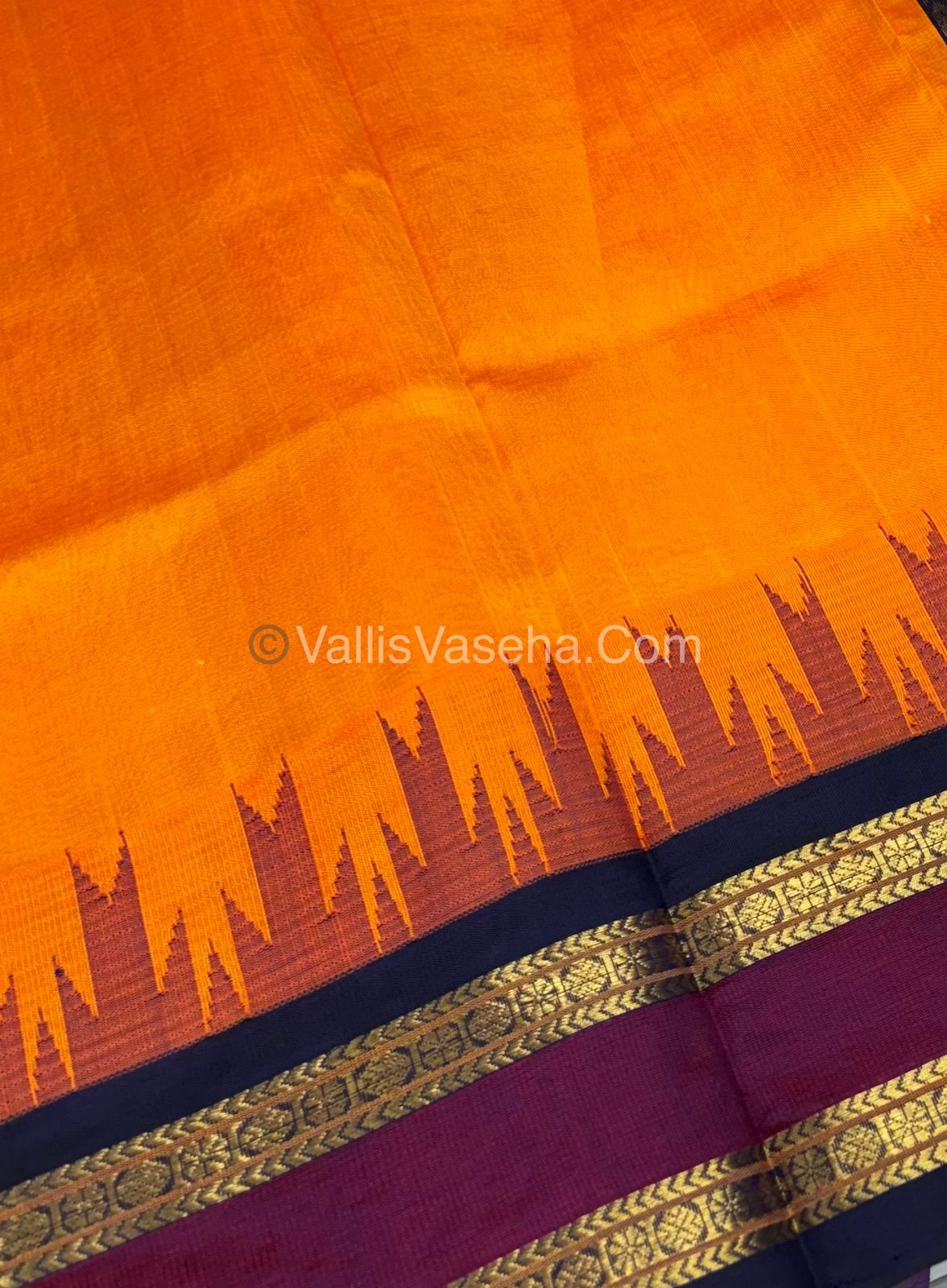 15% Offer Saree - Pure Korvai Silk Cotton - VVDS004