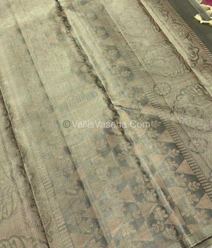 Half Mix - Pure Soft Silk Saree - VVPSS054