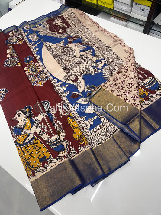 Chennur Silk | Kalamkari Prints | VVCS005