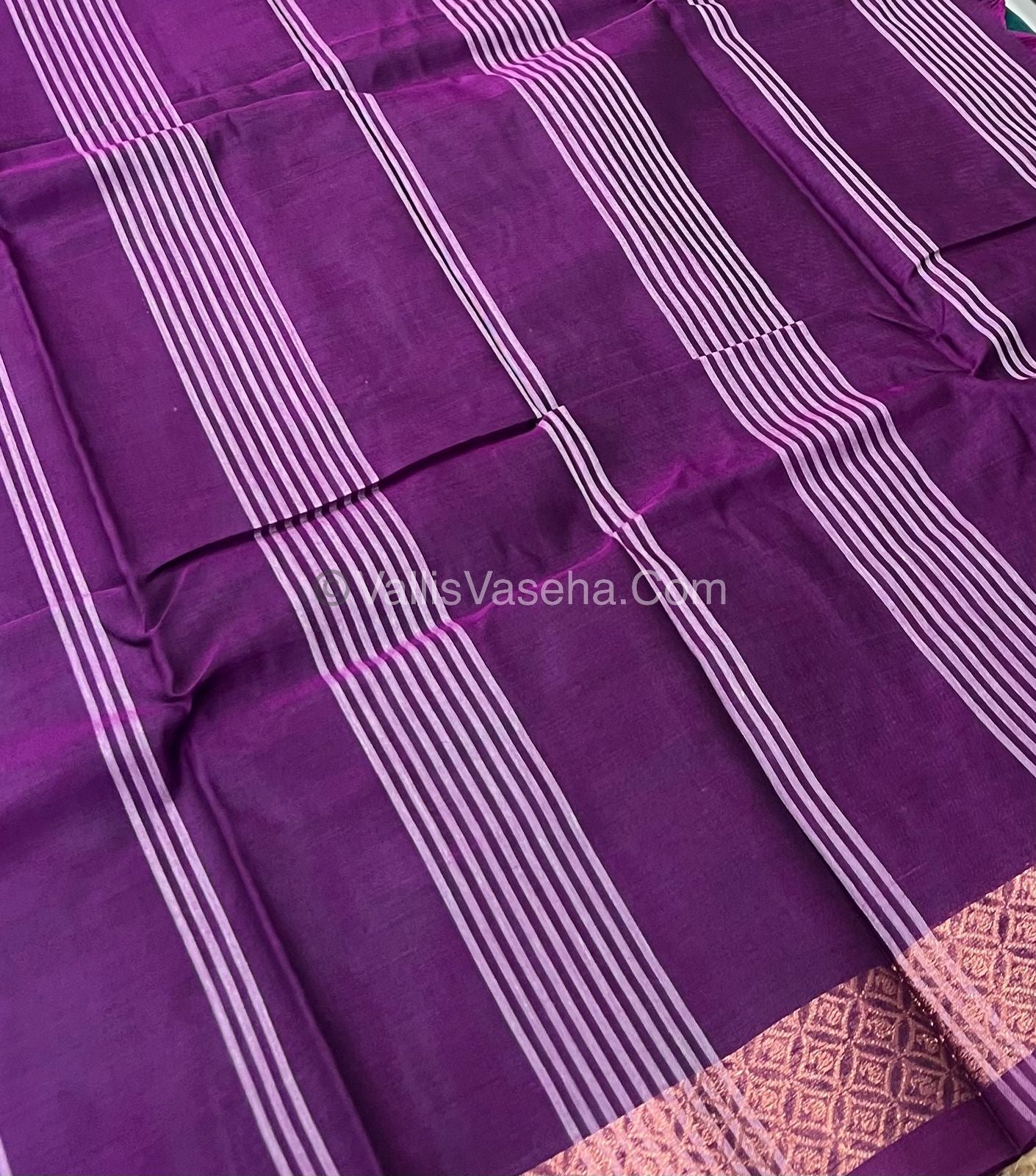 Dhaka Cotton Saree - VVDCS001