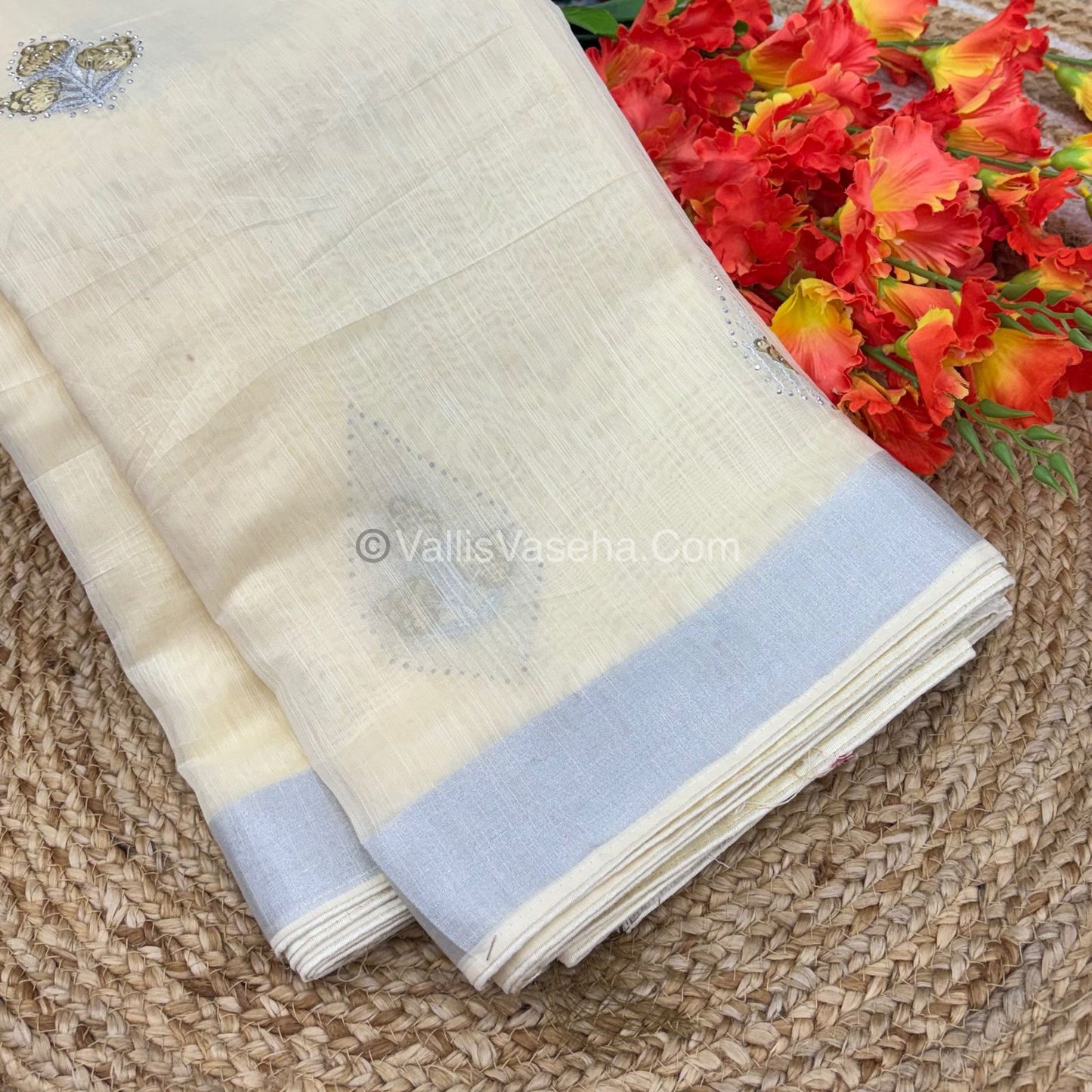 30% less - Offer Saree - Mixed Cotton Saree - VVDS002