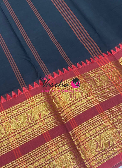 Kanchi Cotton Saree - VVKCS032