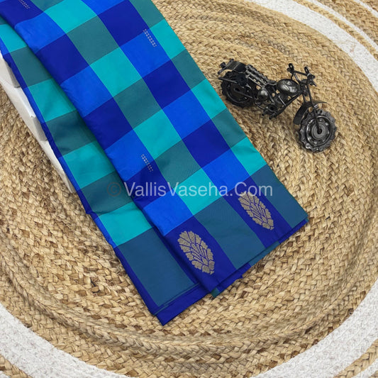 Pazhum Palamum checks - Semi Silk Sarees - VVSSS003