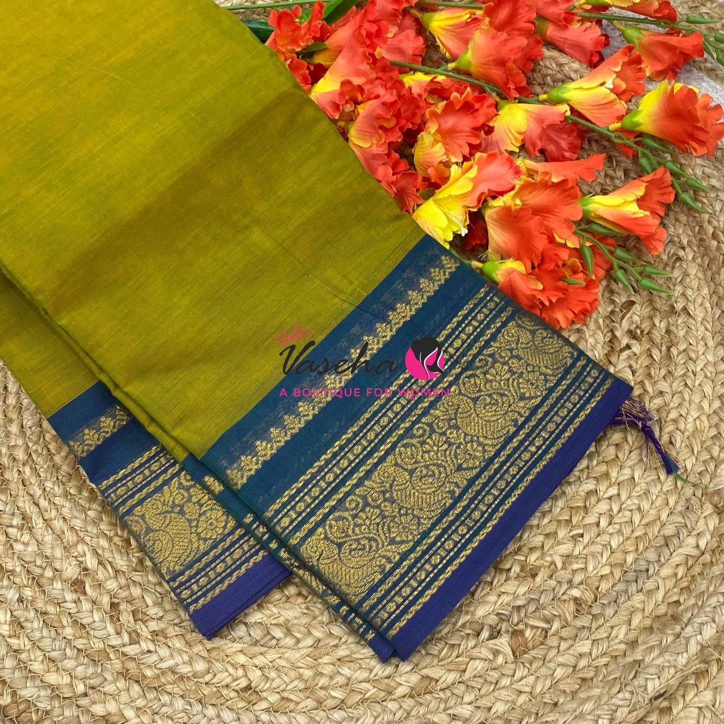 Kanchi Cotton Saree - VVKCS032