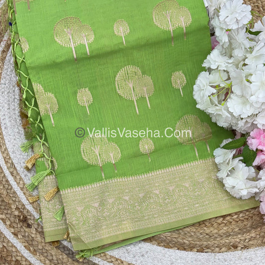 Fancy Saree - Mixed Variety - Green Shade - VVFBS001