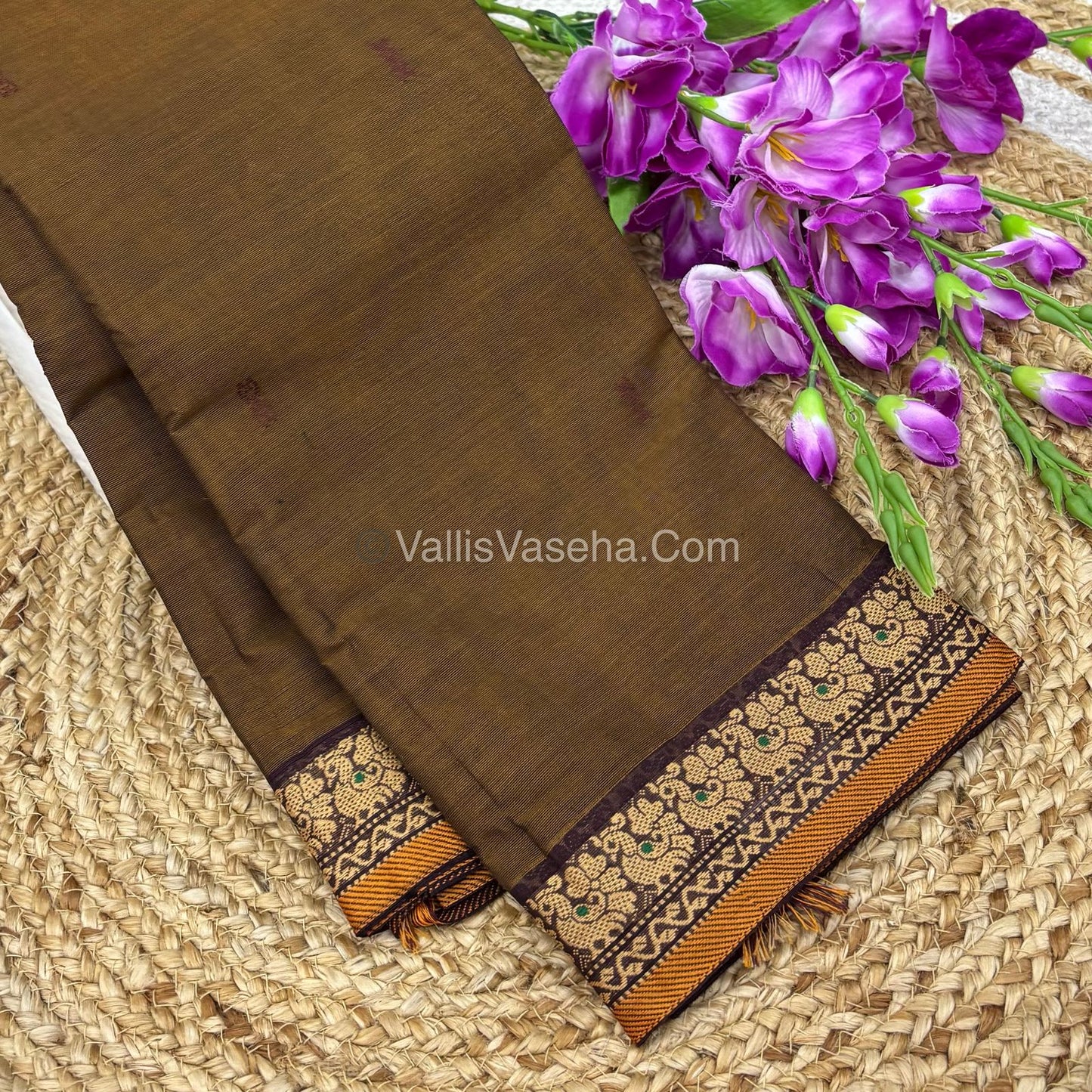 Kanchi Cotton Saree - VVKCS017