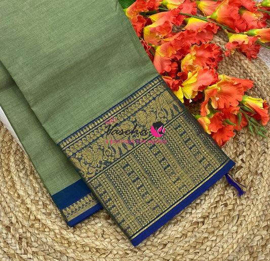 Kanchi Cotton Saree - VVKCS032