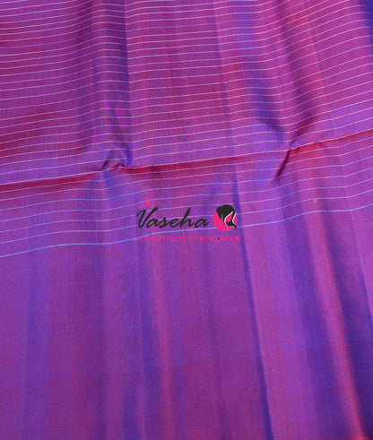 Pure Soft Silk Saree  - Purplish Pink Shade - VVPSS115