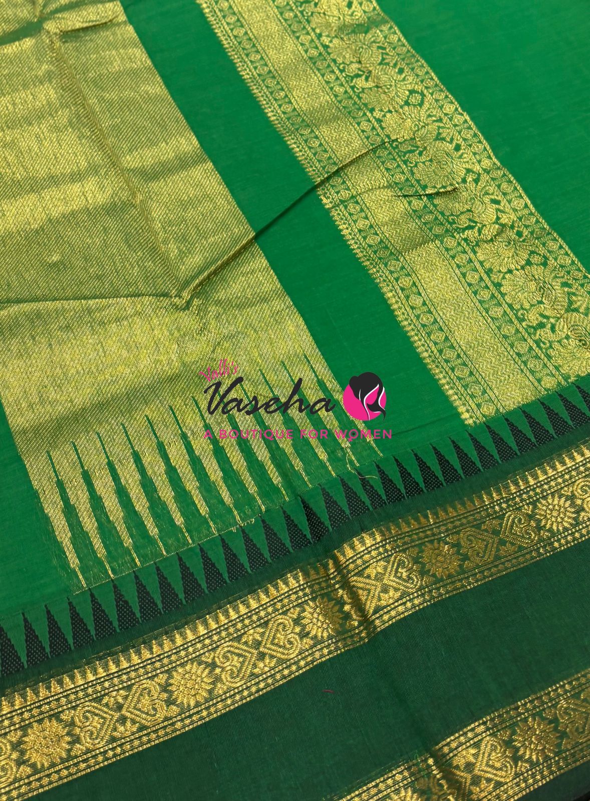 Kanchi Cotton Saree - VVKCS025
