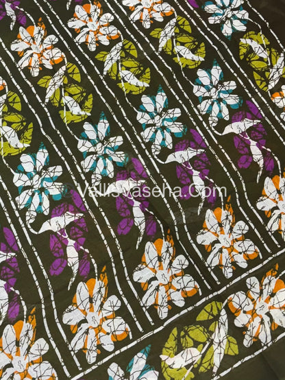 Pure Cotton Voile Saree | VVPVC002