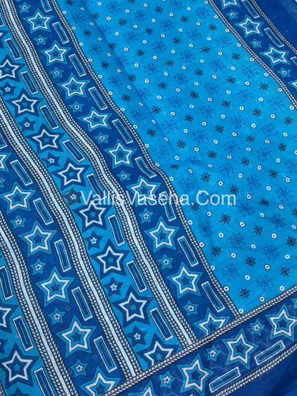 Pure Cotton Voile Saree | VVPVC003