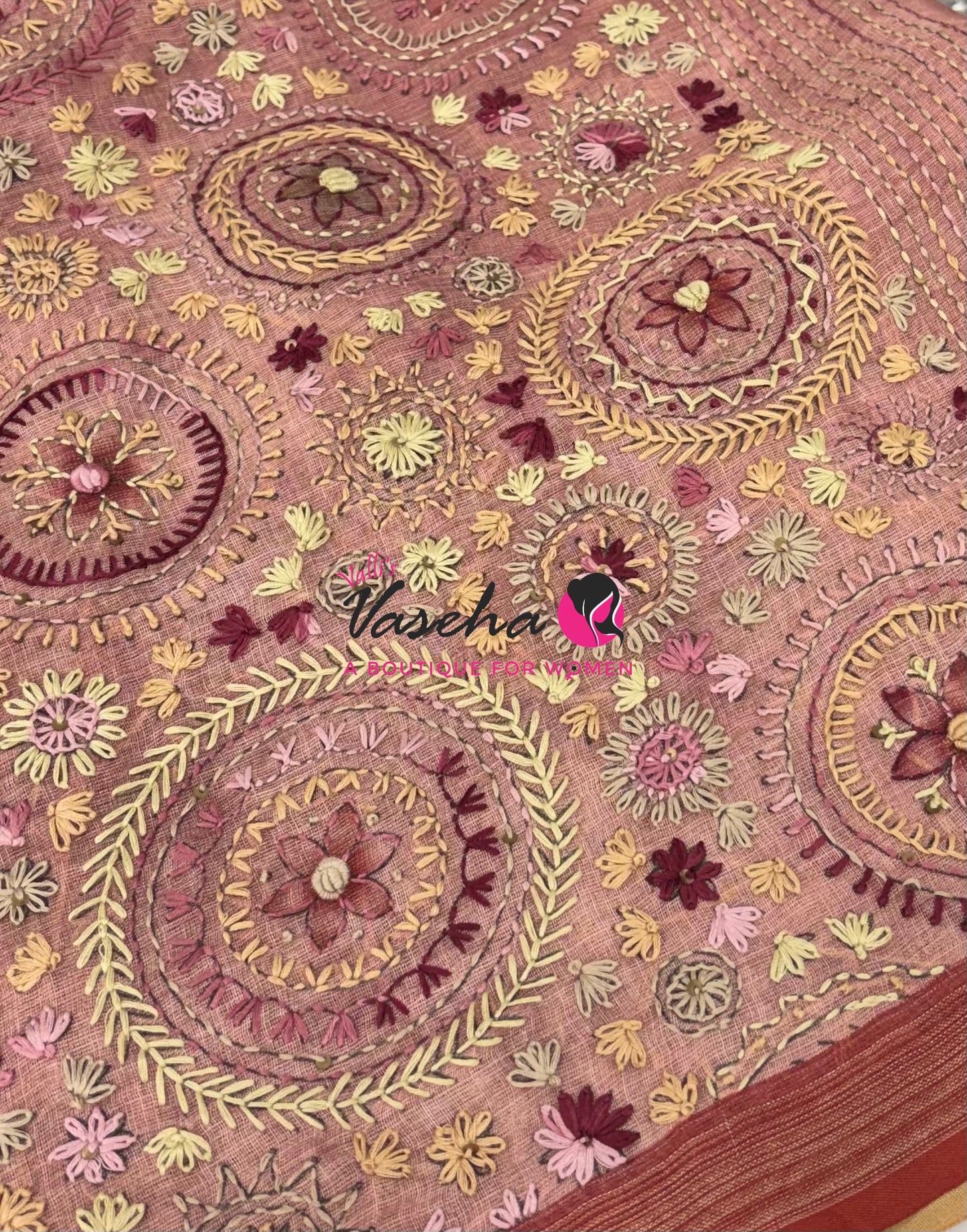 French Knot - Tissue Saree  - VVLFN019