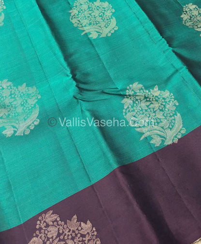 Half Mix - Pure Soft Silk Saree - VVPSS049