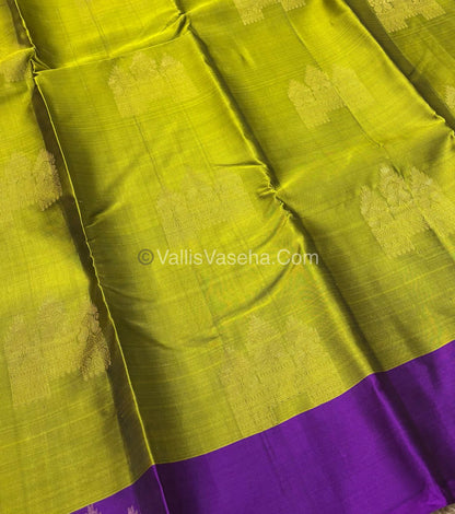 Half Mix - Pure Soft Silk Saree - VVPSS044