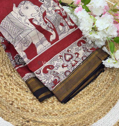 Chennur Silk | Kalamkari Prints | VVCKS006