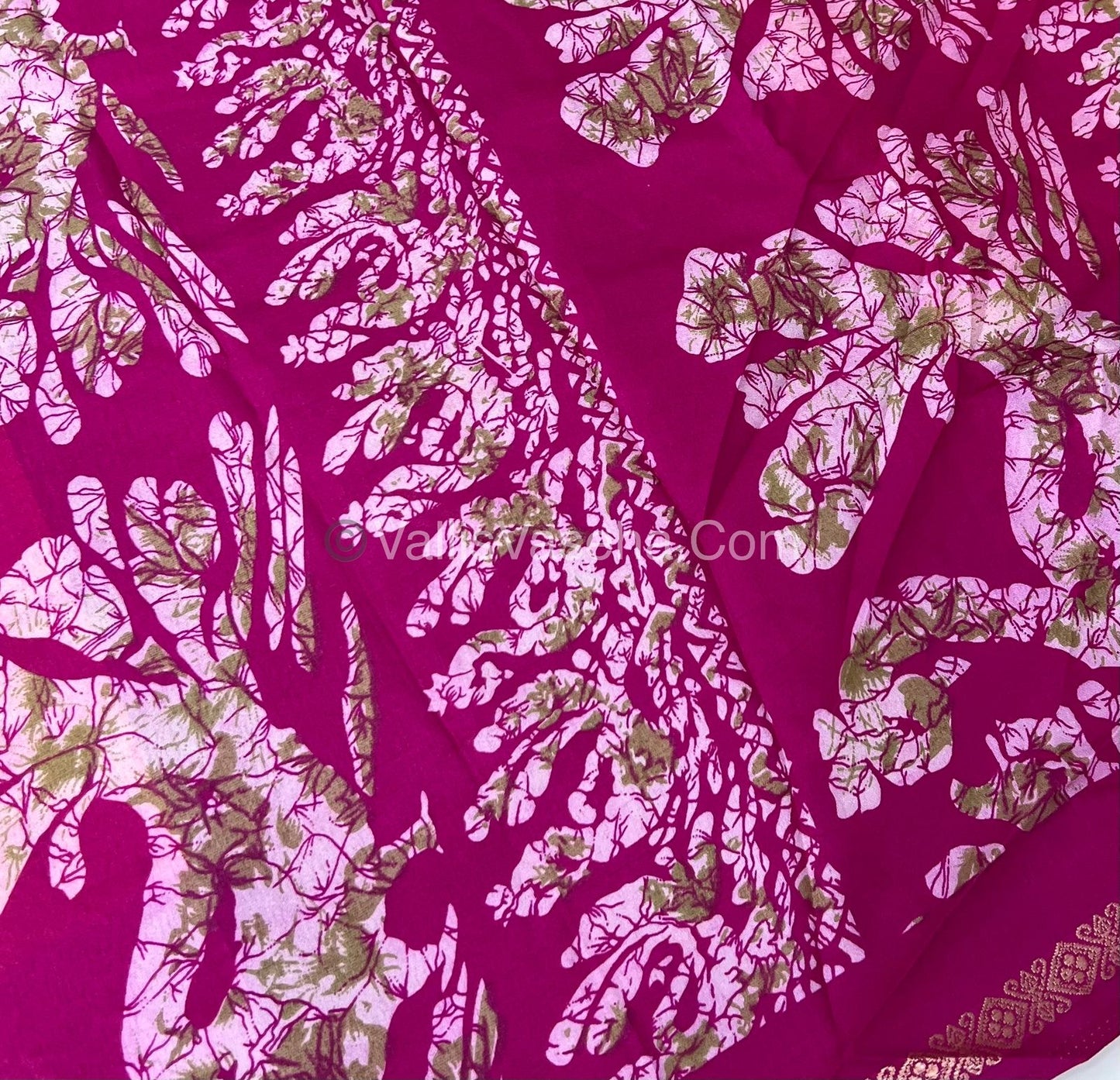 Budget Friendly Sarees - Casual Wear Sarees - Crackle Silk - VVCS002