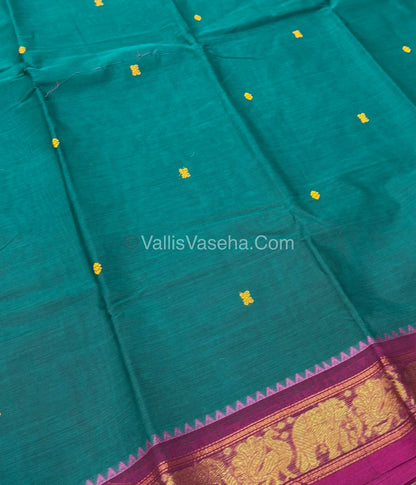 Kanchi Cotton Saree - VVKCS017