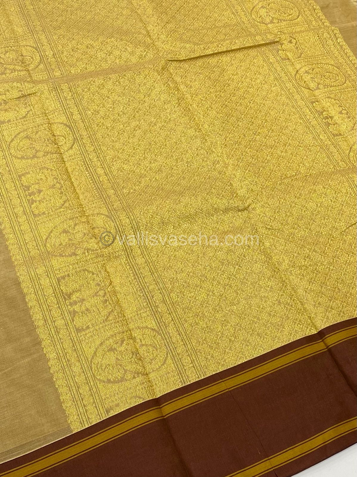 Premium Kanchi Cotton Saree - VVKCS004