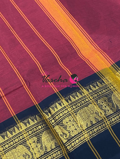 Kanchi Cotton Saree - VVKCS032