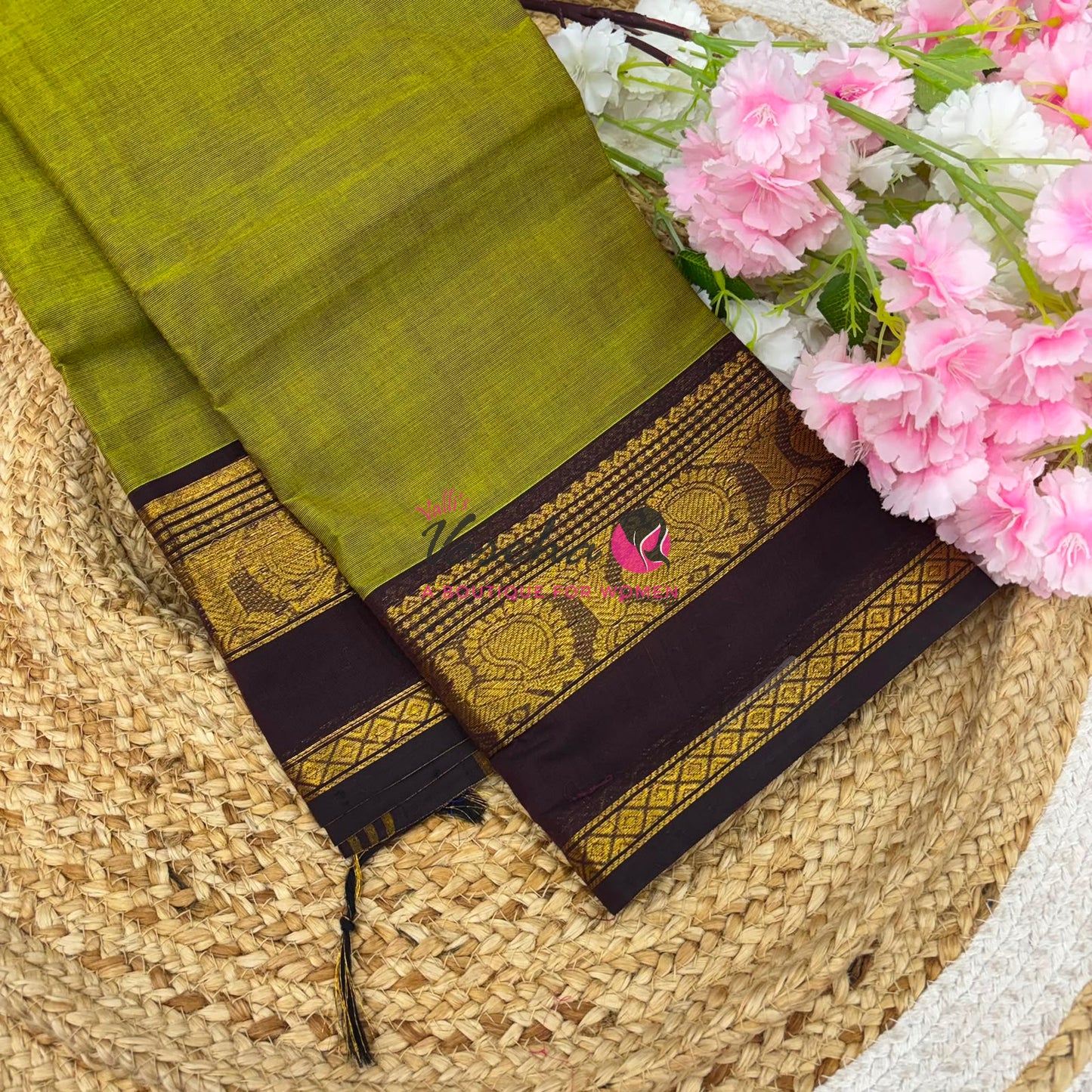 Kanchi Cotton Saree - VVKCS019