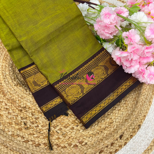 Kanchi Cotton Saree - VVKCS019