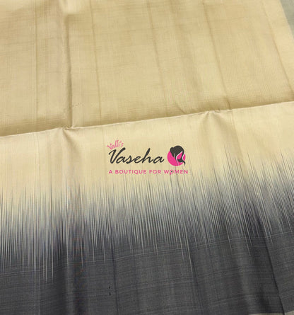 Pure Soft Silk Saree /Jute Duppion Silk - VVPJS001