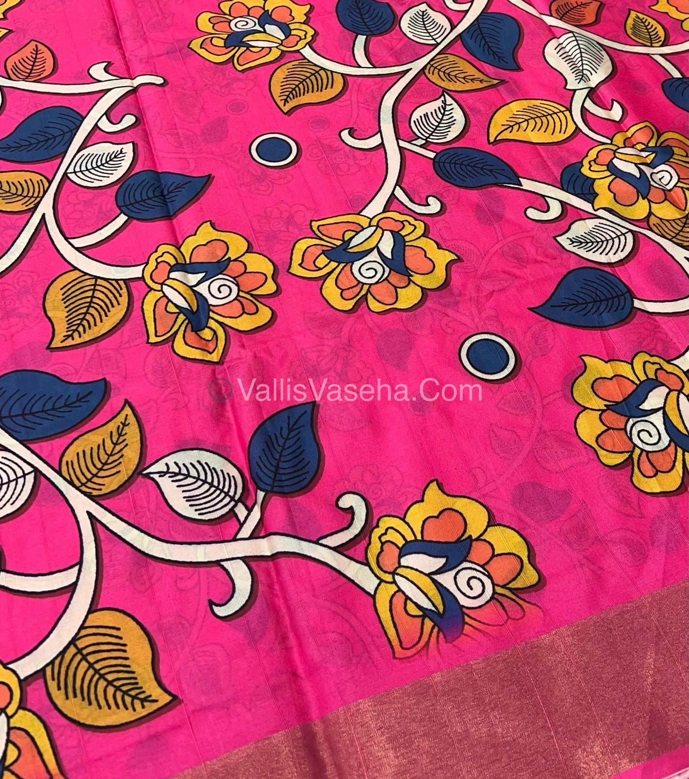 Casual Wear - Fancy Art Silk Tussar Saree - VVFAS001