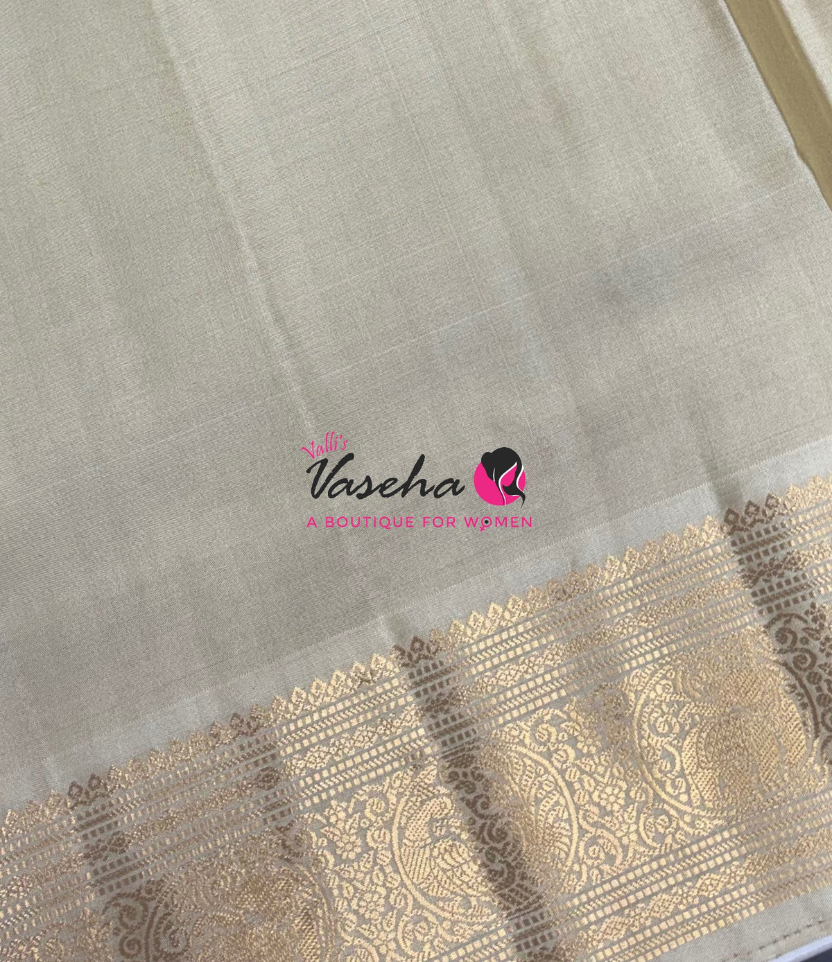 Pure Soft Silk Saree  - Yellow & Cream Combo - VVPSS109