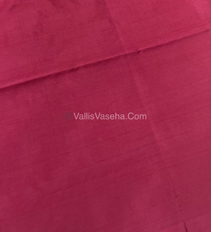 Vazhai Pattu Saree / Banana Pith - With Blouse - VVVPS001