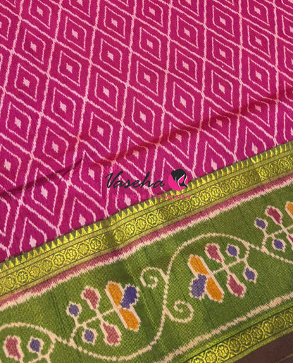 Semi Patola | Printed Silk Saree - Combo - VVSPS003