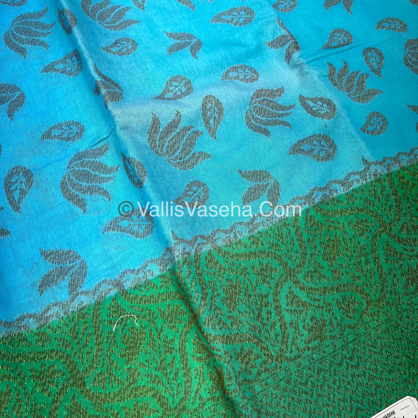 50% less - Offer Saree - Semi Banarasi Saree   - VVDS006